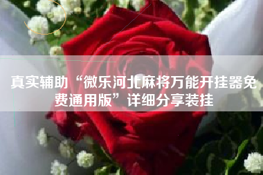 真实辅助“微乐河北麻将万能开挂器免费通用版	”详细分享装挂